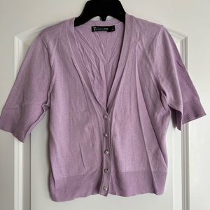 New York and Company Cardigan- Size Small - Lavender
